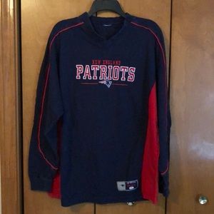 Patriots V Neck Sweater